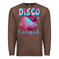 Chestnut disco cowgirl Premium Sweatshirt - NancyCooperArtShop