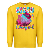Lemon disco cowgirl Premium Sweatshirt - NancyCooperArtShop