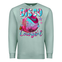 Seafoam disco cowgirl Premium Sweatshirt - NancyCooperArtShop