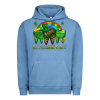 Pigment Pebble Blue St. Patricks Dental Urban Hoodie - BundleAndBundleShop