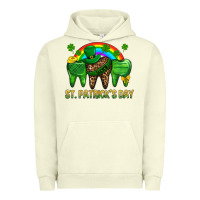Pigment Pistachio St. Patricks Dental Urban Hoodie - BundleAndBundleShop
