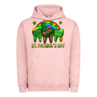 Pigment Salmon St. Patricks Dental Urban Hoodie - BundleAndBundleShop