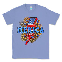 Colony Blue Merica lightning bolt Classic Tee - Neo Western
