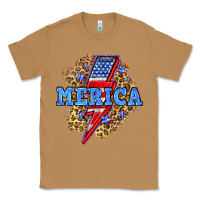 Toasted Coconut Merica lightning bolt Classic Tee - Neo Western
