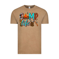 Vintage Coffee camp life Vintage Tee - texasbilliewilder