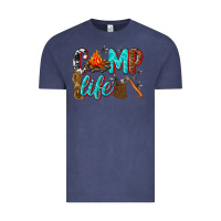 Vintage Denim camp life Vintage Tee - texasbilliewilder