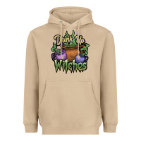 Mushroom Drink up witches white Heavyweight Hoodie - JahusDesignShop
