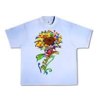 Grape Ice be kind autism sunflower Urban Heavy Tee - Zillion Design Studio