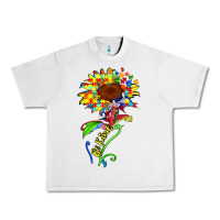 Lunar Rock be kind autism sunflower Urban Heavy Tee - Zillion Design Studio