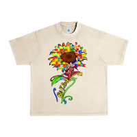 Sandshell be kind autism sunflower Urban Heavy Tee - Zillion Design Studio
