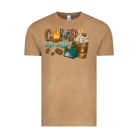 Vintage Camel camp life coffee with coffee cup Vintage Tee - texasbilliewilder