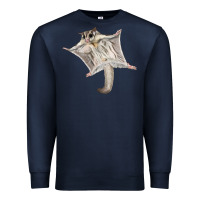 Navy sugar glider Premium Sweatshirt - LillyAllenDesigns