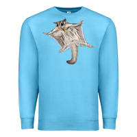 Ocean Blue sugar glider Premium Sweatshirt - LillyAllenDesigns