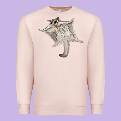 Sugar Glider Premium Sweatshirt Designed By Lillyallendesigns