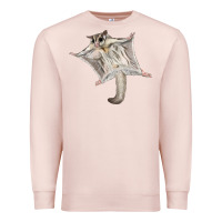 Pale Pink sugar glider Premium Sweatshirt - LillyAllenDesigns