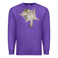 Purple sugar glider Premium Sweatshirt - LillyAllenDesigns