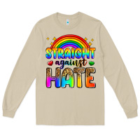 Mushroom straight against hate Long Sleeve Tee - Zillion Design Studio