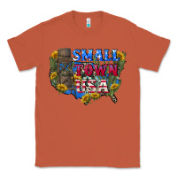 Copper Small town usa 4th of july Classic Tee - CowGirlArtShop