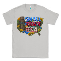 Moon Dust Small town usa 4th of july Classic Tee - CowGirlArtShop