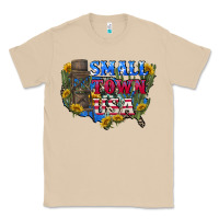 Mushroom Small town usa 4th of july Classic Tee - CowGirlArtShop