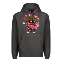 Charcoal Heather so berry buojee Premium Hoodie - MaliasSmallBusiness