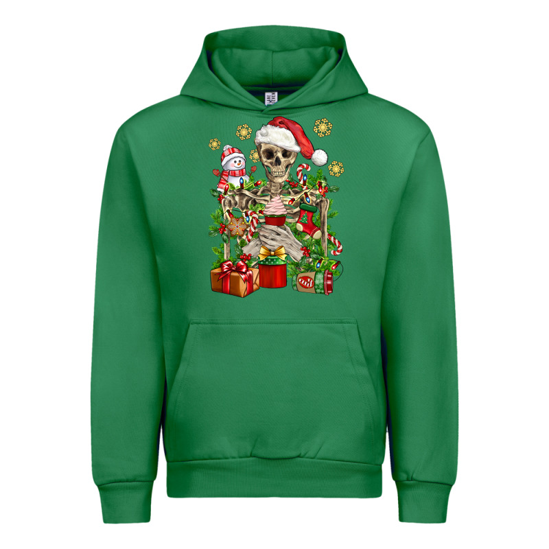 Skeleton Christmas Element Snowman Awda Urban Hoodie by BundleAndBundleShop | Teevron