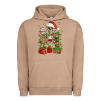 Pigment Burro Skeleton Christmas Element Snowman Awda Urban Hoodie - BundleAndBundleShop