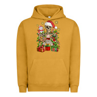Pigment Peanut Butter Skeleton Christmas Element Snowman Awda Urban Hoodie - BundleAndBundleShop