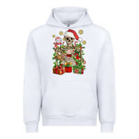 White Skeleton Christmas Element Snowman Awda Urban Hoodie - BundleAndBundleShop