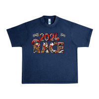 Navy 2024 race Urban Heavy Tee - texasbilliewilder