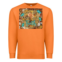 Carrot faith cross Premium Sweatshirt - BarkalooDesign