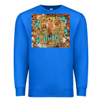 True Royal faith cross Premium Sweatshirt - BarkalooDesign