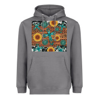 Storm cross gemstone and sunflower Heavyweight Hoodie - Artiststas