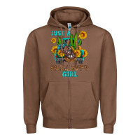 Chestnut just a small town girl Zipper Hoodie - HRA Design Shop