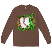 Chestnut Morehead Baseball Liver Cancer Long Sleeve Tee - texasbilliewilder