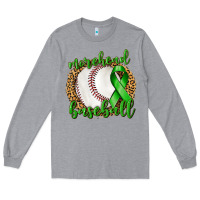 Heather Grey Morehead Baseball Liver Cancer Long Sleeve Tee - texasbilliewilder