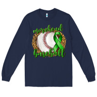 Navy Morehead Baseball Liver Cancer Long Sleeve Tee - texasbilliewilder