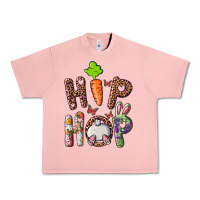 Salmon Hip Hop Bunny Urban Heavy Tee - RanaPortraitStore