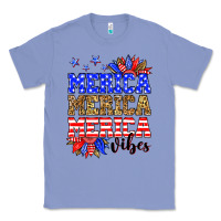 Colony Blue Merica merica merica vibes Classic Tee - Neo Western