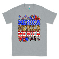 Heather Grey Merica merica merica vibes Classic Tee - Neo Western