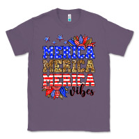 Lavender Merica merica merica vibes Classic Tee - Neo Western