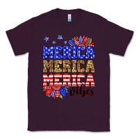 Plum Merica merica merica vibes Classic Tee - Neo Western