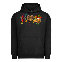 Pigment Black Peace Love Fiesta Urban Hoodie - BundleAndBundleShop