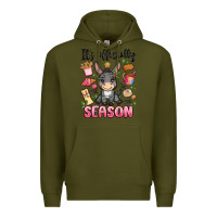 Army Green its officially season Premium Hoodie - MaliasSmallBusiness