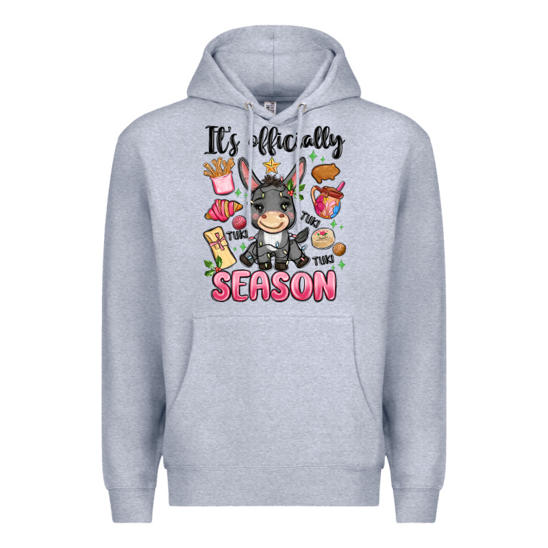 Its Officially Season Premium Hoodie by MaliasSmallBusiness | Teevron
