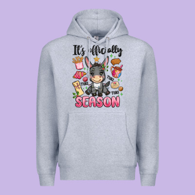 Its Officially Season Premium Hoodie Designed By Maliassmallbusiness