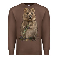 Chestnut Quokka Premium Sweatshirt - LillyAllenDesigns
