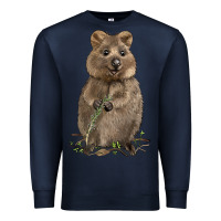 Navy Quokka Premium Sweatshirt - LillyAllenDesigns