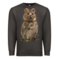 Smoke Quokka Premium Sweatshirt - LillyAllenDesigns