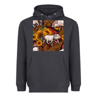 Smoke pig and barn Heavyweight Hoodie - BundleAndBundleShop